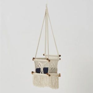 Love for Nica | White Macrame Toddler Swing - Never Used!